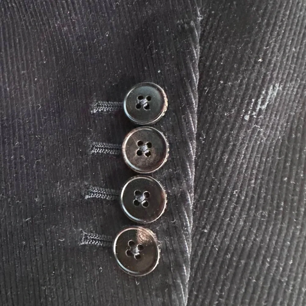 Gucci Single-Breasted Velvet Blazer sport coat 48R
